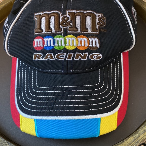Nascar Joe Gibbs Racing M&M’s Racing hat, Size SM/MD, bought at Daytona Track - Picture 2 of 6